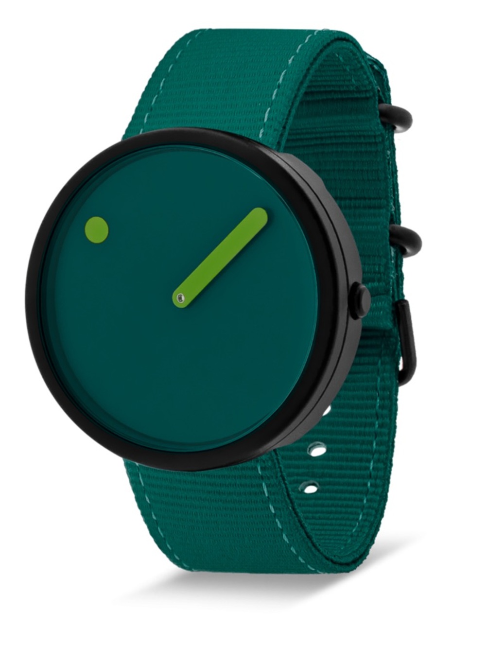 PICTO Ocean Ghost Net Watch - 40 MM - Ocean Green Dial - Recycled Strap